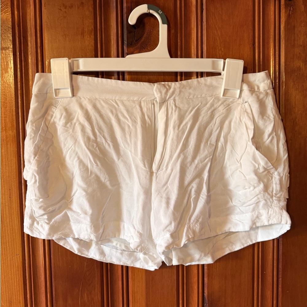 Women's White Shorts